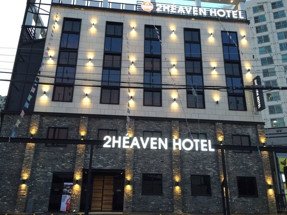 2 Heaven Hotel Lotte Waterpark Gimhae Dış mekan fotoğraf